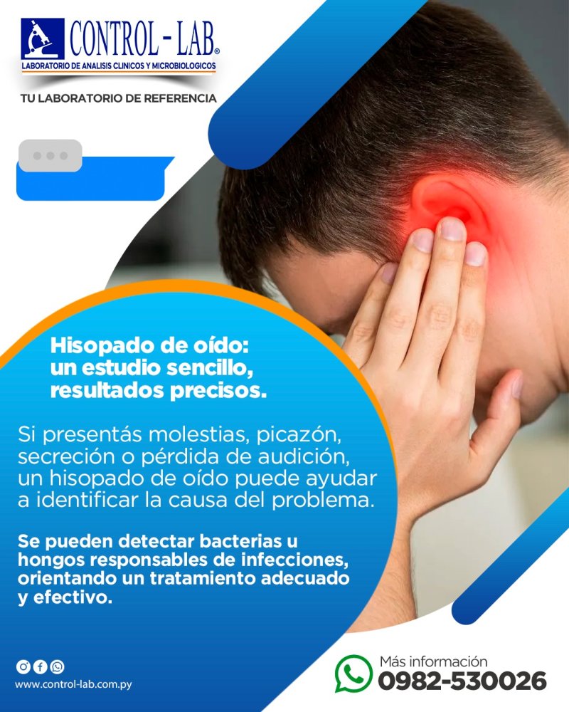 HISOPADO DE OIDO